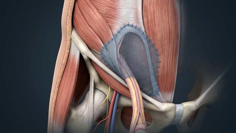 Cirugía de Hernia Abdominal y Reparación con Malla